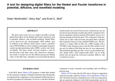 fdesign-paper: Werthmüller et al., 2019, Geophysics